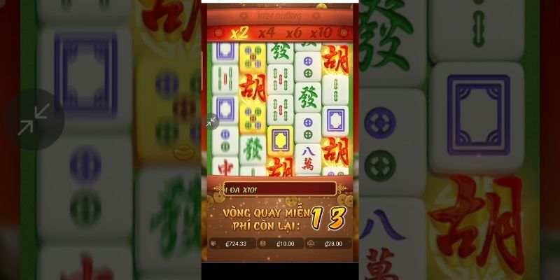 Nổ hũ mạt chược dễ nổ hơn vào phiên giữa buổi